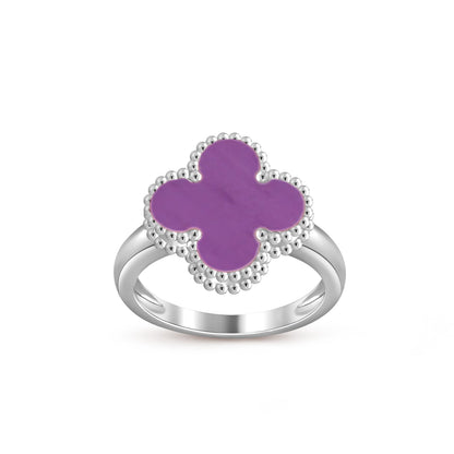 [Okajuri Jewelry] CLOVER SILVER RING COLLECTION