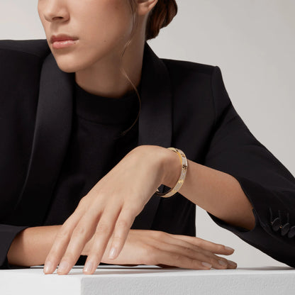 [Okajuri Jewelry]LOVE BRACELET 6.1MM DIAMOND-PAVED