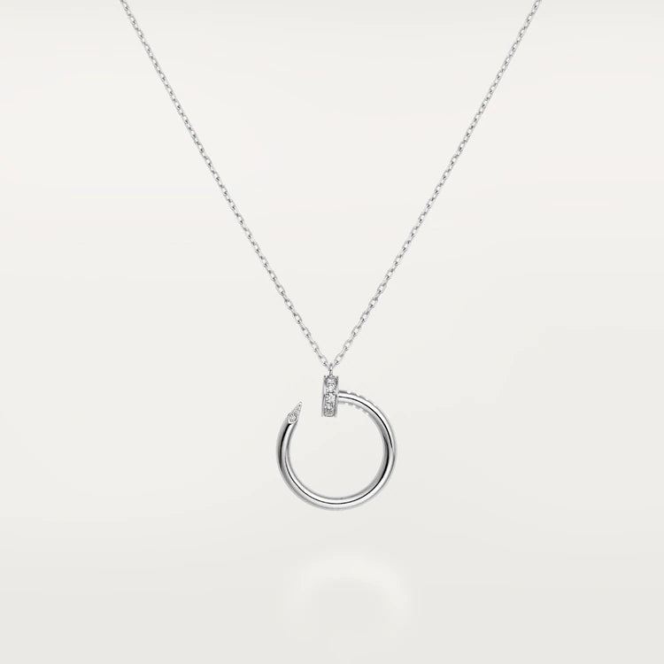 [Okajuri Jewelry]JUSTE NECKLACE SILVER