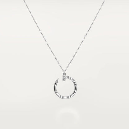 [Okajuri Jewelry]JUSTE NECKLACE SILVER