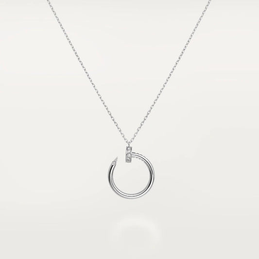 [Okajuri Jewelry]JUSTE NECKLACE SILVER