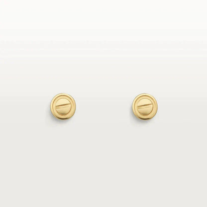 [Okajuri Jewelry]LOVE EARRINGS GOLD 10MM