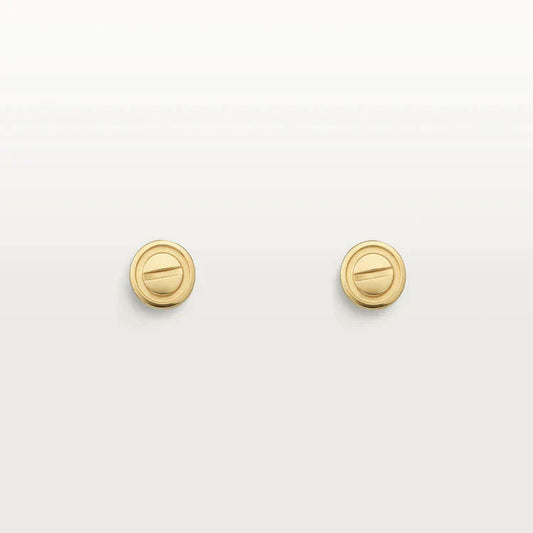 [Okajuri Jewelry]LOVE EARRINGS GOLD 10MM