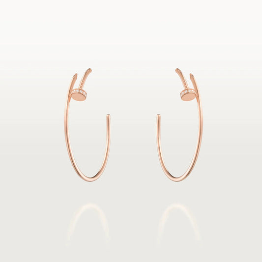 [Okajuri Jewelry]JUSTE EARRINGS DIAMONDS 1.8MM