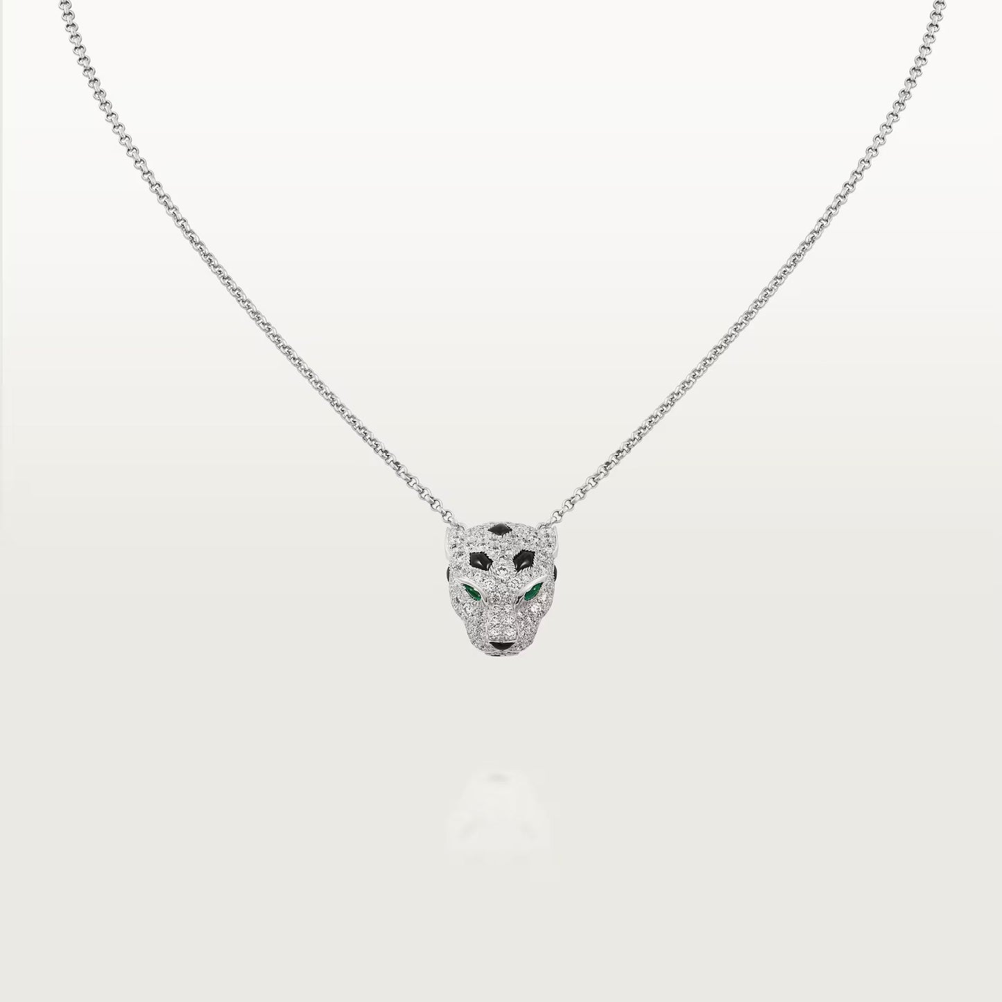 [Okajuri Jewelry] PANTHERE FULL DIAMOND NECKLACE