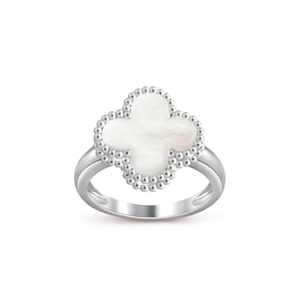 [Okajuri Jewelry] CLOVER SILVER RING COLLECTION