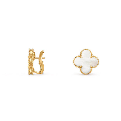 [Okajuri Jewelry] CLOVER 15MM MOP EARRINGS COLLECTION