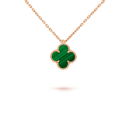 [Okajuri Jewelry] CLOVER MINI 9.5MM CARNELIANS NECKLACE COLLECTION