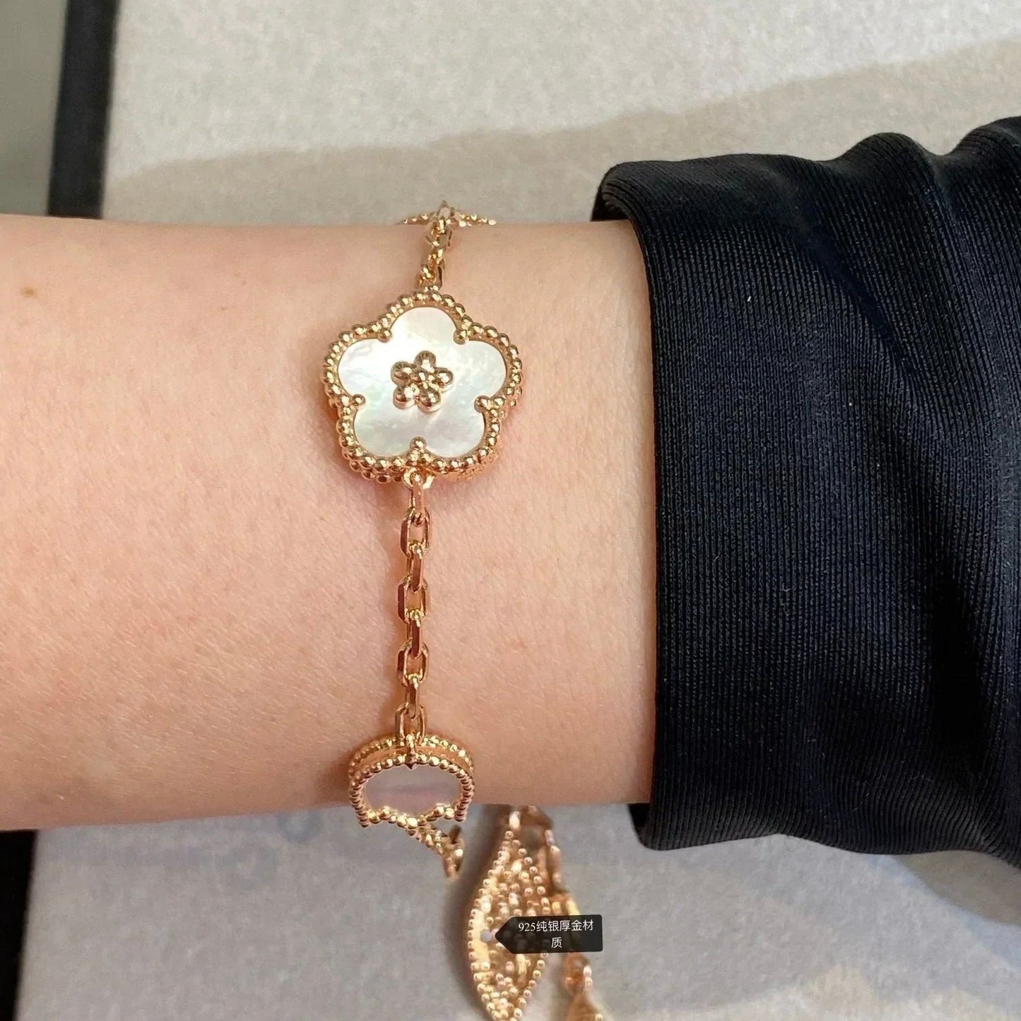 [Okajuri Jewelry]LUCKY SPRING 5 MOTIF BRACELET