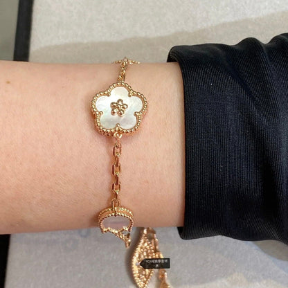 [Okajuri Jewelry]LUCKY SPRING 5 MOTIF BRACELET
