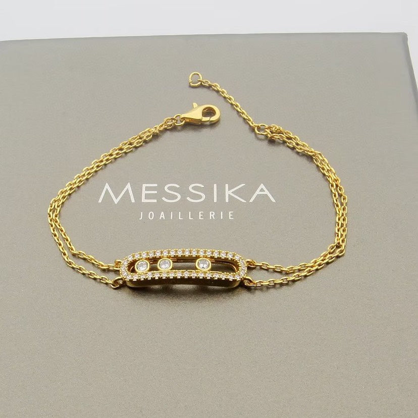 [Okajuri Jewelry] Move Classique pavé bracelet