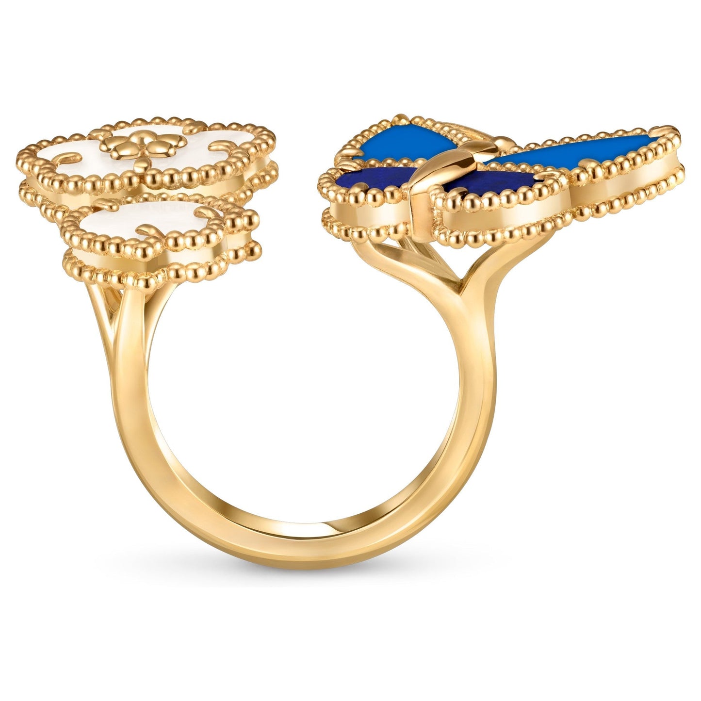 [Okajuri Jewelry] LUCKY SPRING BUTTERFLY OPEN-FACE RINGS