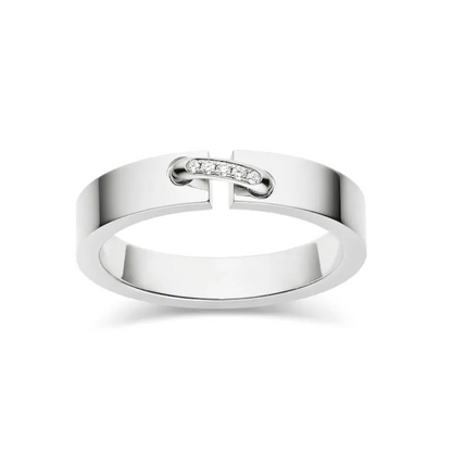 [Okajuri Jewelry]ALLIANCE LIENS VIDENCE DIAMOND 4MM RING