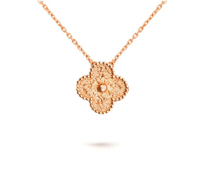 [Okajuri Jewelry] CLOVER 15MM SINGLE FLOWER NECKLACE COLLECTION