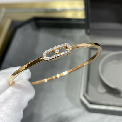 [Okajuri Jewelry]Move Uno pavé flex bangle medium