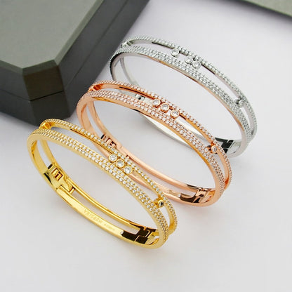 [Okajuri Jewelry]Move Romane pavé bangle