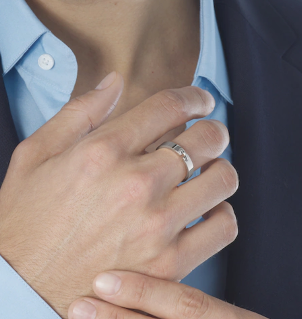 [Okajuri Jewelry]ALLIANCE LIENS VIDENCE 4MM RING