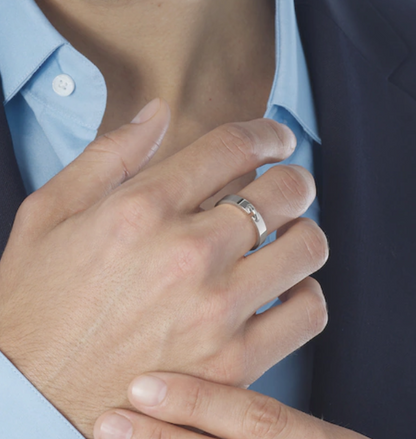 [Okajuri Jewelry]ALLIANCE LIENS VIDENCE 4MM RING