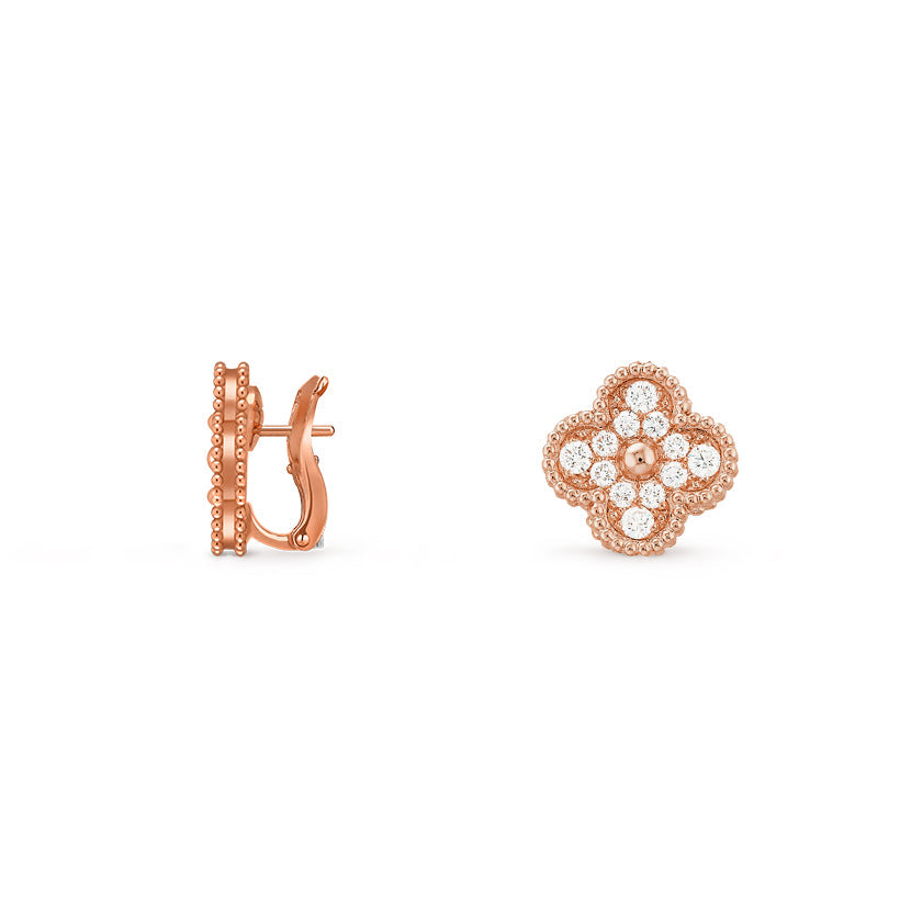 [Okajuri Jewelry] CLOVER 15MM MOP EARRINGS COLLECTION