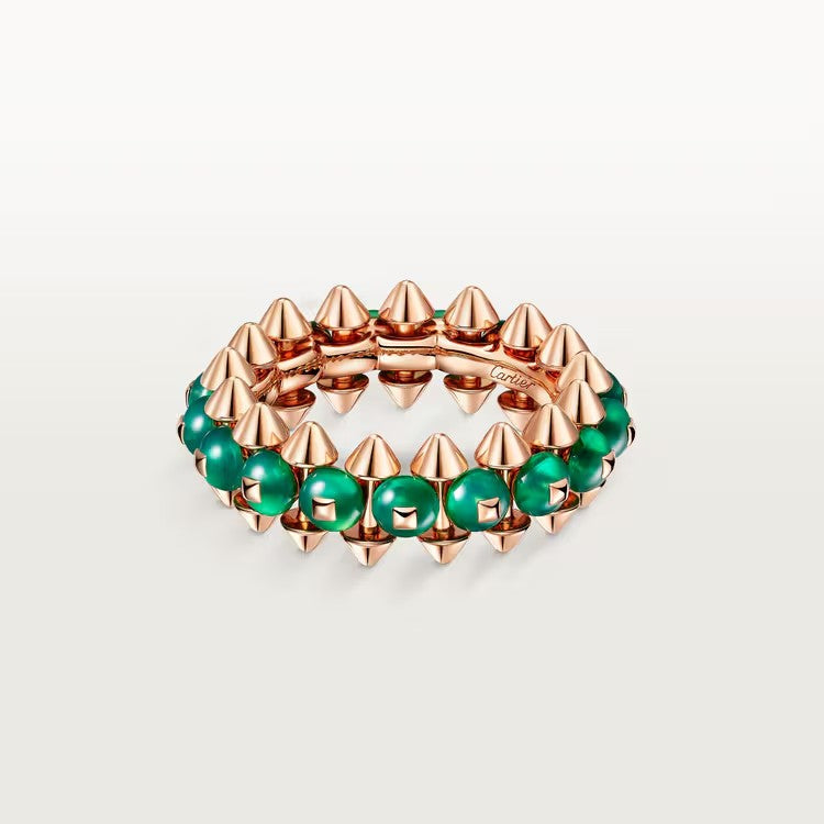 [Okajuri Jewelry] CLASH 7.9MM AGATE CHALCEDONY RING