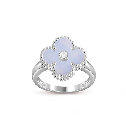 [Okajuri Jewelry] CLOVER SILVER DIOMND RING COLLECTION