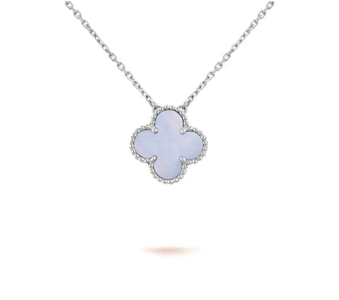 [Okajuri Jewelry] CLOVER 15MM NECKLACE SILVER COLLECTION