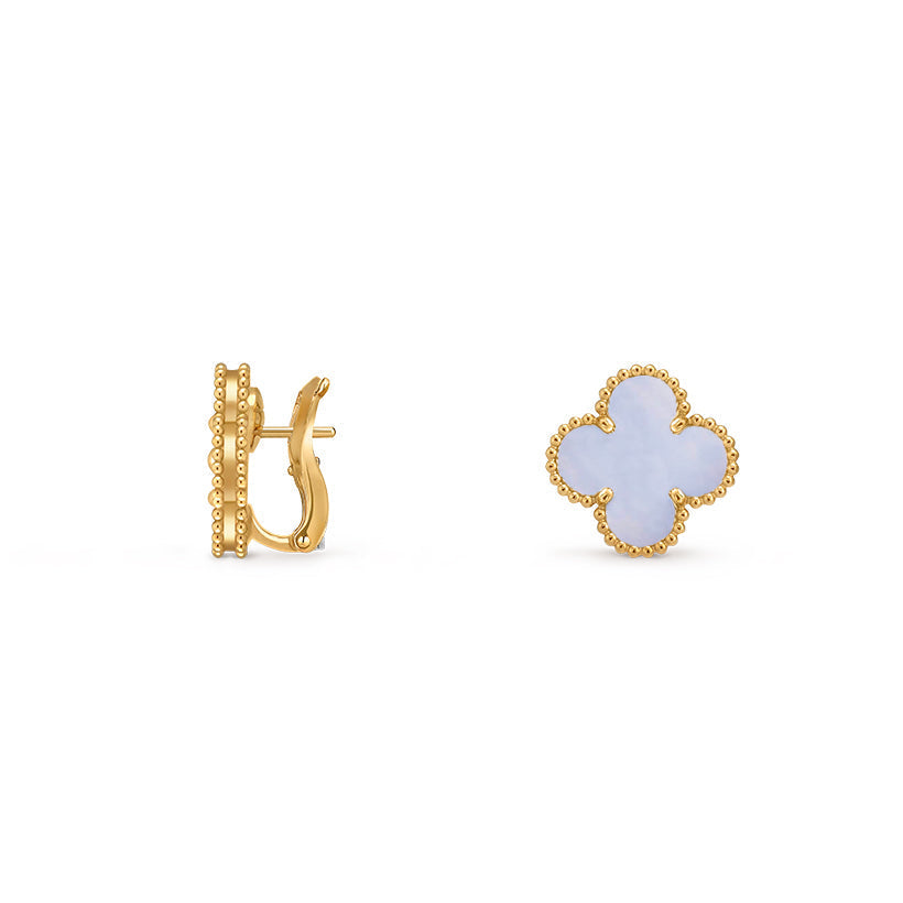 [Okajuri Jewelry] CLOVER 15MM MOP EARRINGS COLLECTION