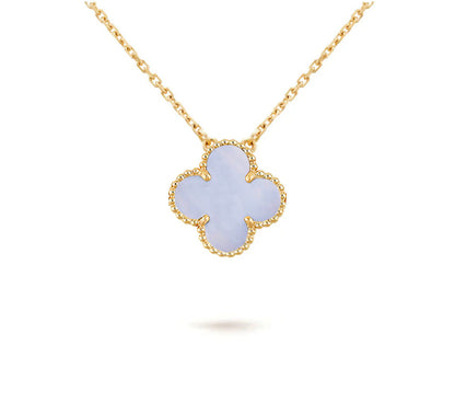[Okajuri Jewelry] CLOVER 15MM SINGLE FLOWER NECKLACE COLLECTION