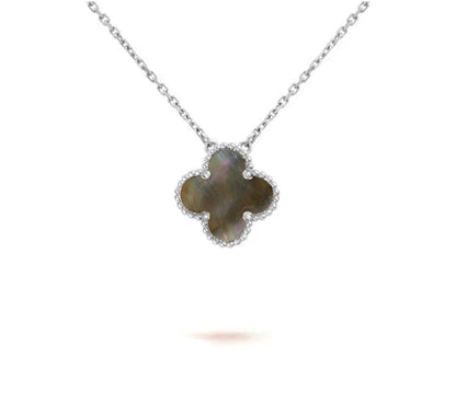 [Okajuri Jewelry] CLOVER 15MM NECKLACE SILVER COLLECTION