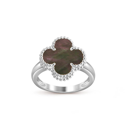 [Okajuri Jewelry] CLOVER SILVER RING COLLECTION