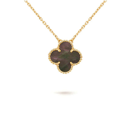 [Okajuri Jewelry] CLOVER 15MM SINGLE FLOWER NECKLACE COLLECTION