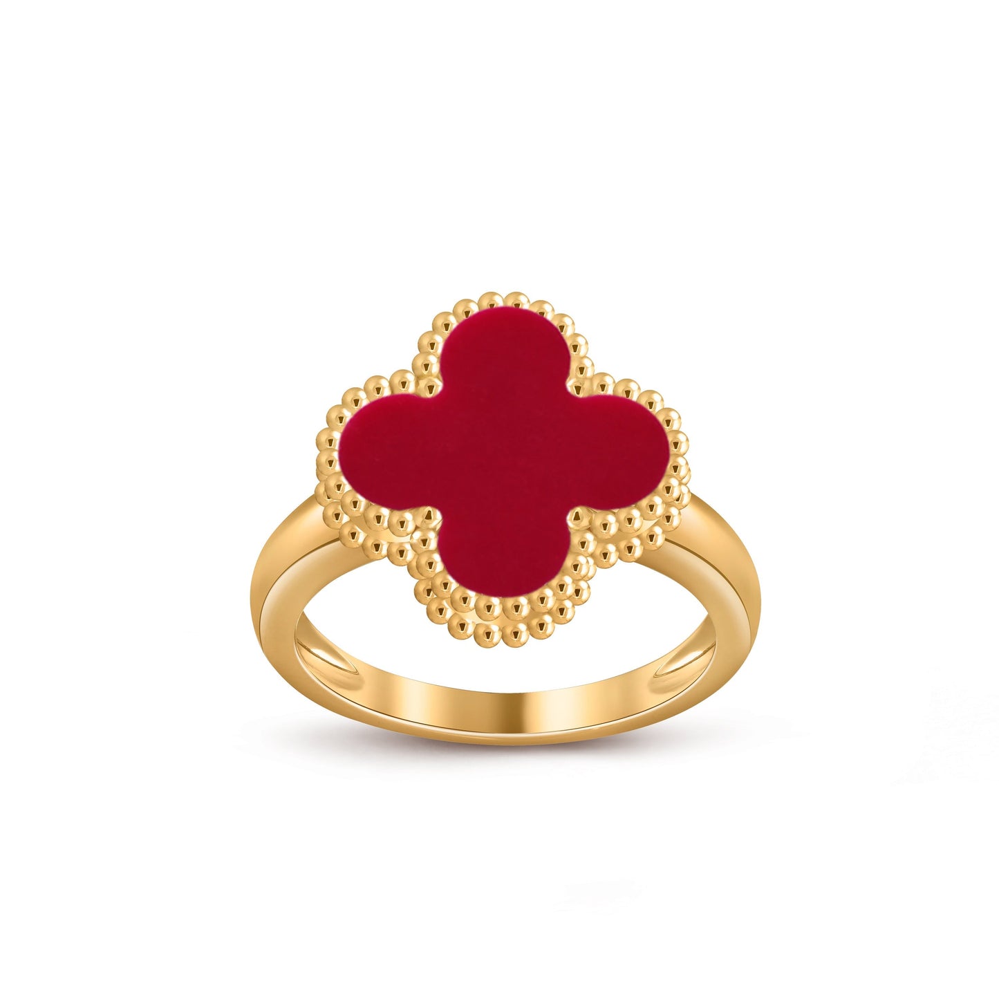 [Okajuri Jewelry] CLOVER RING GOLD COLLECTION