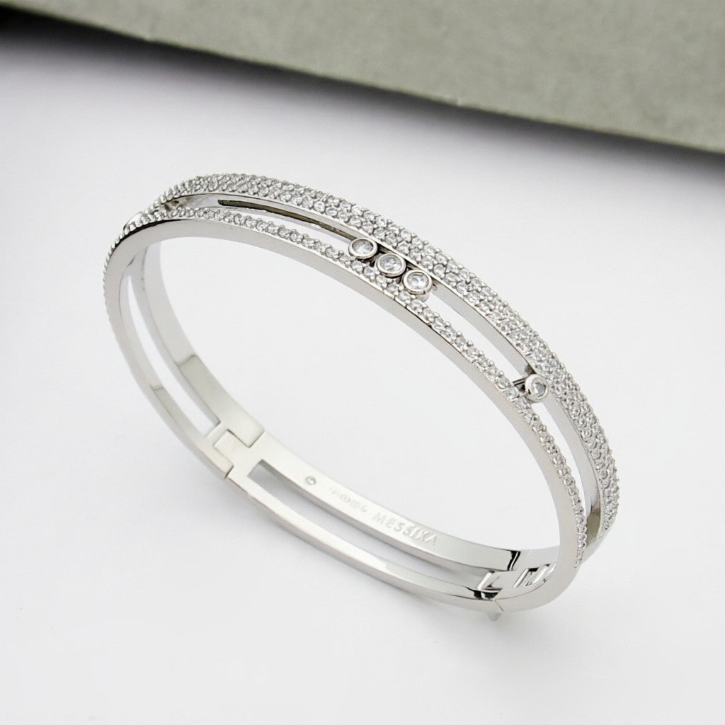 [Okajuri Jewelry]Move Romane pavé bangle