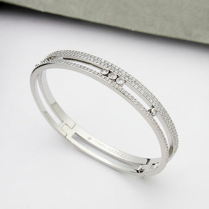 [Okajuri Jewelry]Move Romane pavé bangle