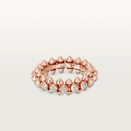 [Okajuri Jewelry] CLASH 6.8MM DIAMOND MEDIUM RING