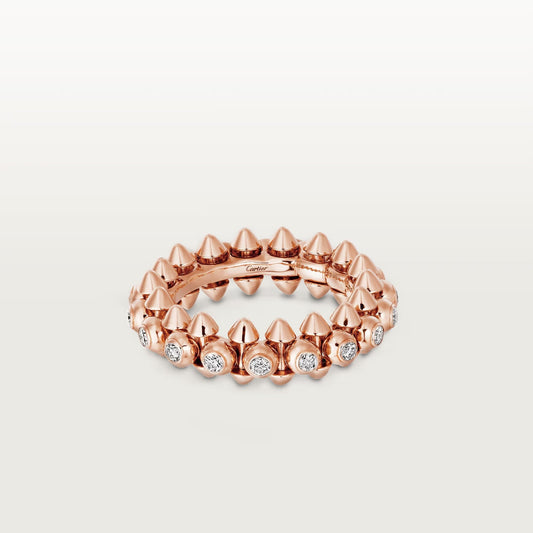 [Okajuri Jewelry] CLASH 6.8MM DIAMOND MEDIUM RING