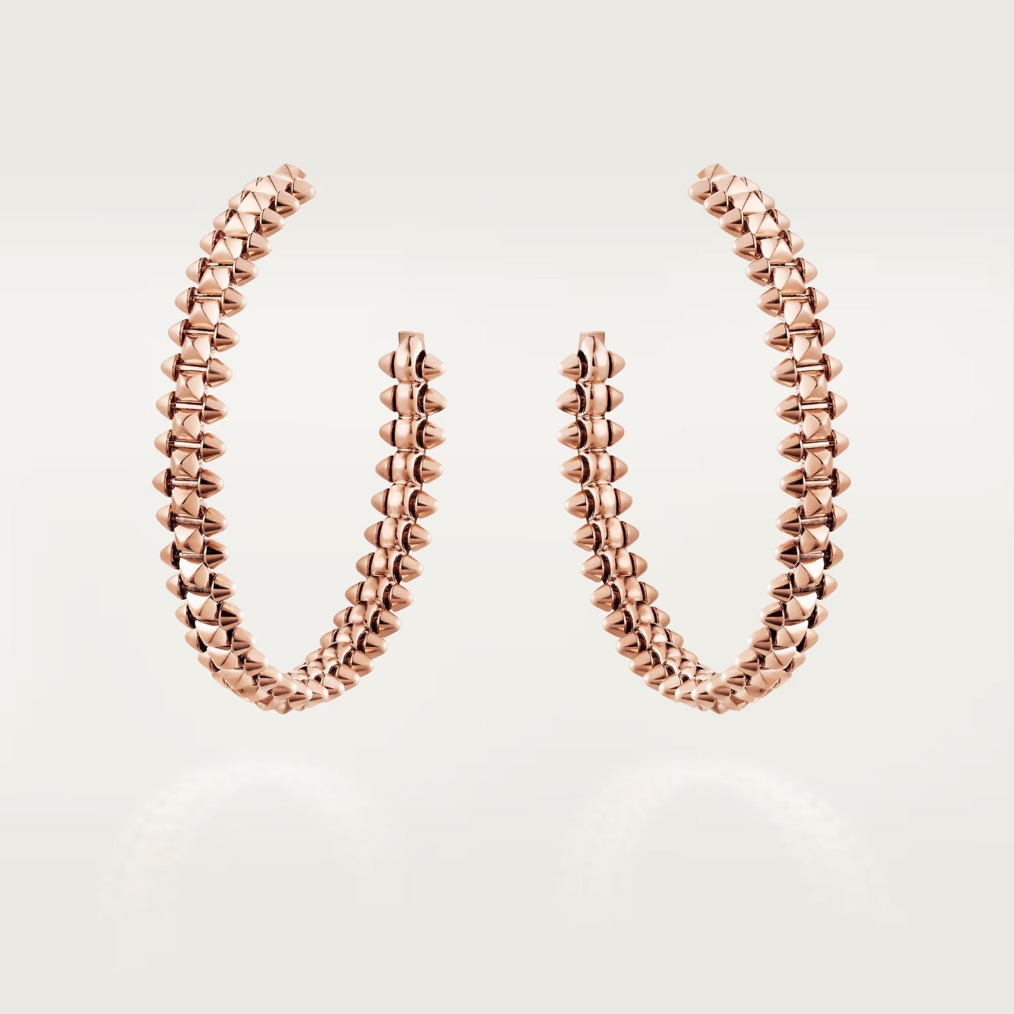 [Okajuri Jewelry] CLASH HOOP LARGE EARRINGS
