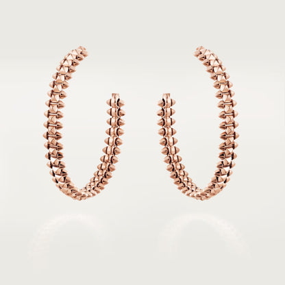 [Okajuri Jewelry] CLASH HOOP LARGE EARRINGS