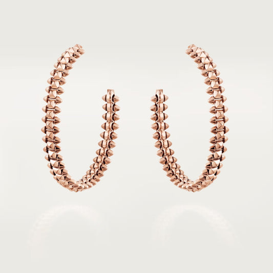 [Okajuri Jewelry] CLASH HOOP LARGE EARRINGS