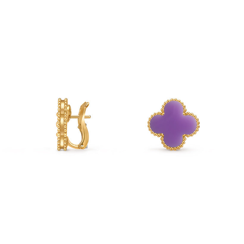 [Okajuri Jewelry] CLOVER 15MM MOP EARRINGS COLLECTION