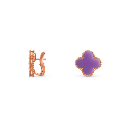 [Okajuri Jewelry] CLOVER 15MM MOP EARRINGS COLLECTION