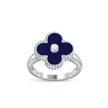 [Okajuri Jewelry] CLOVER SILVER DIOMND RING COLLECTION