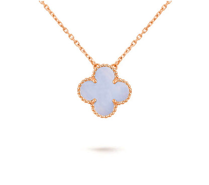 [Okajuri Jewelry] CLOVER 15MM SINGLE FLOWER NECKLACE COLLECTION