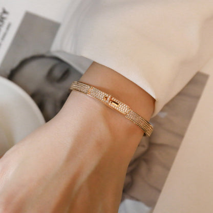 [Okajuri Jewelry]KELLY BRACELET DIAMOND PAVED