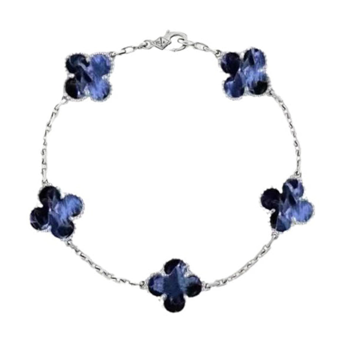[Okajuri Jewelry] CLOVER 5 MOTIF PIETERSITE BRACELET COLLECTION