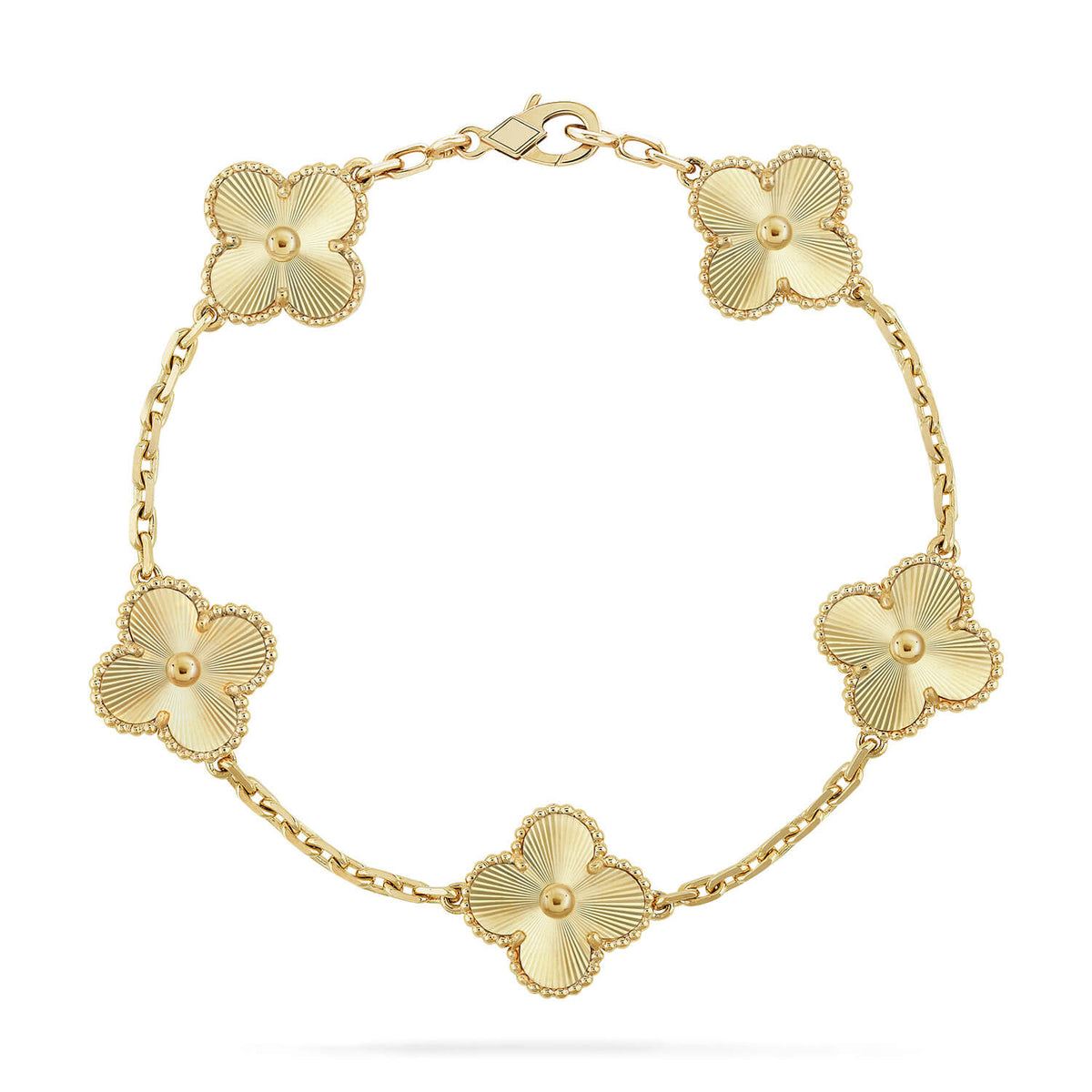 [Oakjuri™ Jewelry] ]Clover & Clash Bracelet 3-Piece Stack set