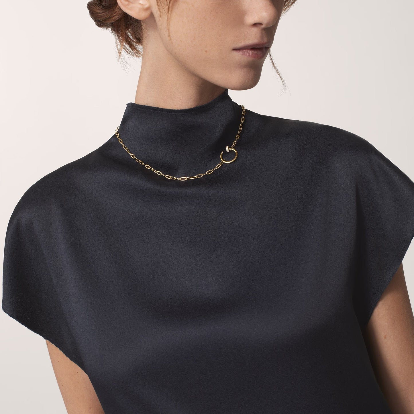 [Okajuri Jewelry] JUSTE NECKLACE FULL DIAMONDS