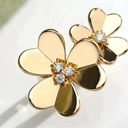 [Okajuri Jewelry]CLOVER COMOS GOLD DIAMOND RING