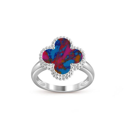 [Okajuri Jewelry] CLOVER SILVER RING COLLECTION
