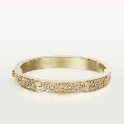 [Okajuri Jewelry]LOVE BRACELET 6.1MM DIAMOND-PAVED